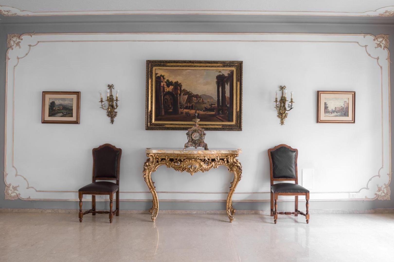 Salone living con divani letto